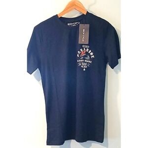 RICH CYCLE Rebels Men Paradise Heaven‎ or Hell Graphic T Shirt Black Size Small